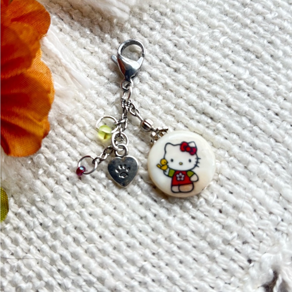 ⚪️ Hello Kitty Charm ~ For… Phone, Bag, Small Coin Purse, Backpack Jewelry - Picture 4 of 7
